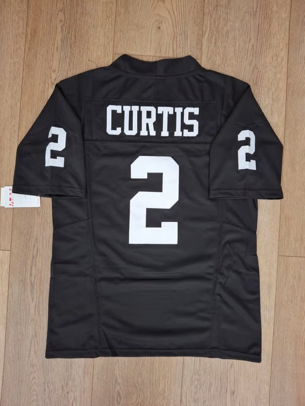 Jared Curtis Vapor Stitched Jersey Black